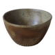 Vintage stoneware salad bowl ceramic pottery handmade craft production