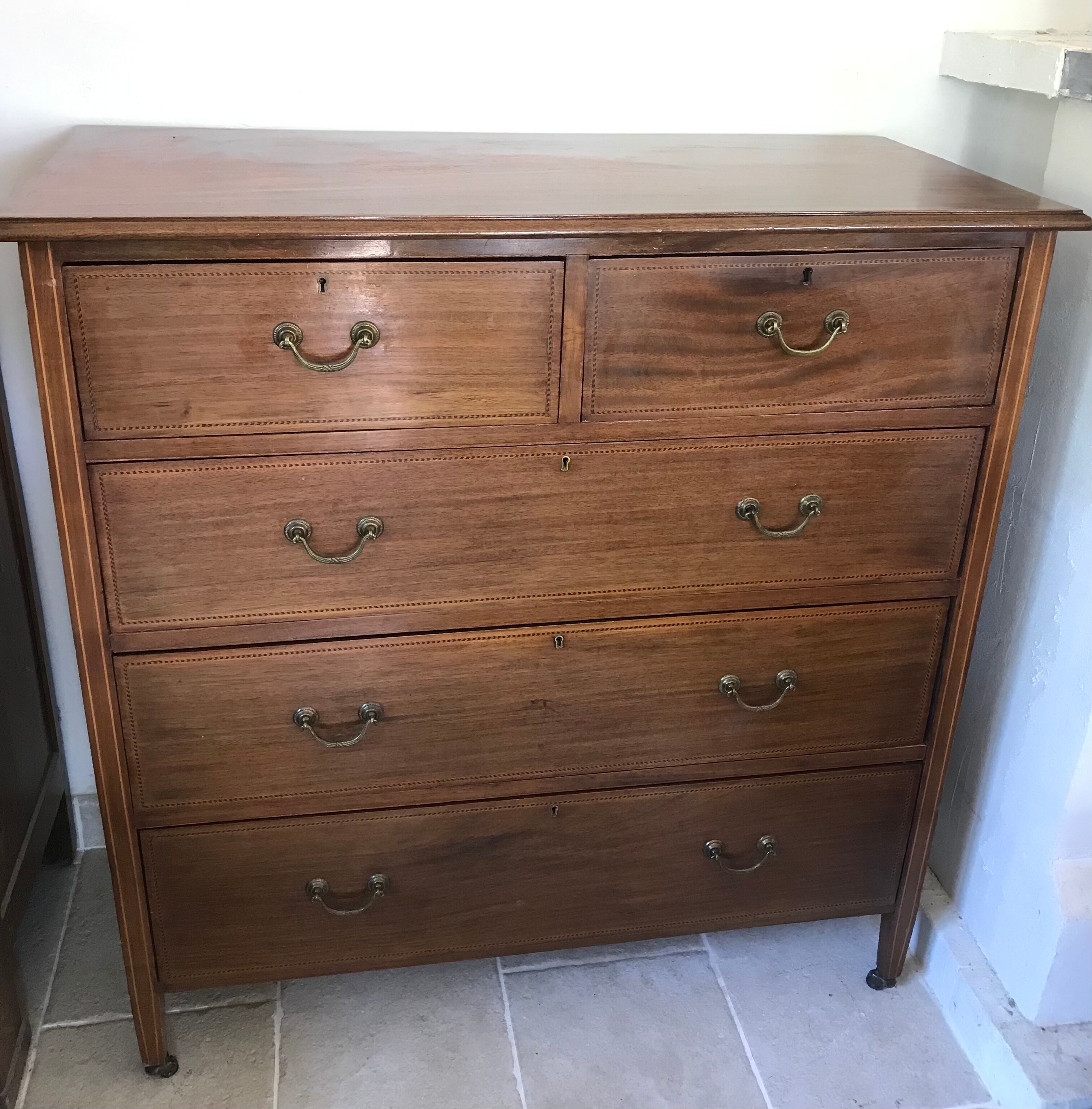 Dresser in rosewood early XXeme