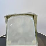 Lampe de Bureau Iviken Ice Cube en Verre de Ikea, 1990s