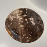 Dish in petrified wood