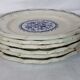 Plate Gien model Rouen stamp 1938 / 3 turns service table collection