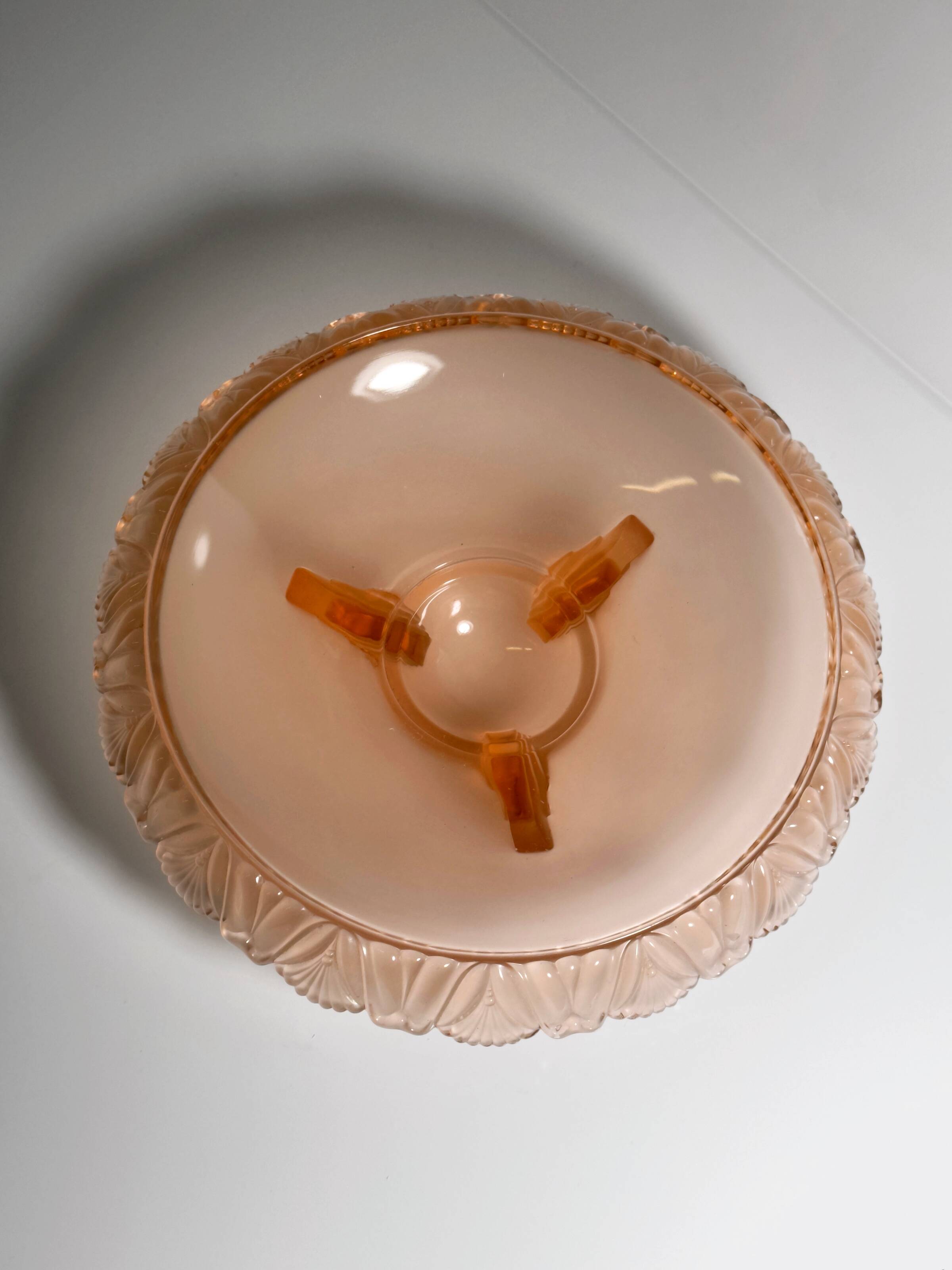 Walther Glass Rosalin Bowl - Series Pelikan 1935