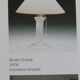 Lampe de table Crystal Studio par Hannelore Dreutler / Studio Åhus pour Ateljé Lyktan, Suède, 1989
