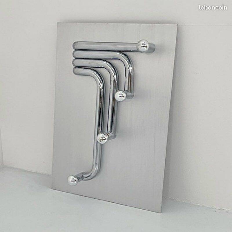 Gaetone Missaglia light panel for Giacomo Benevelli sculpture 1970