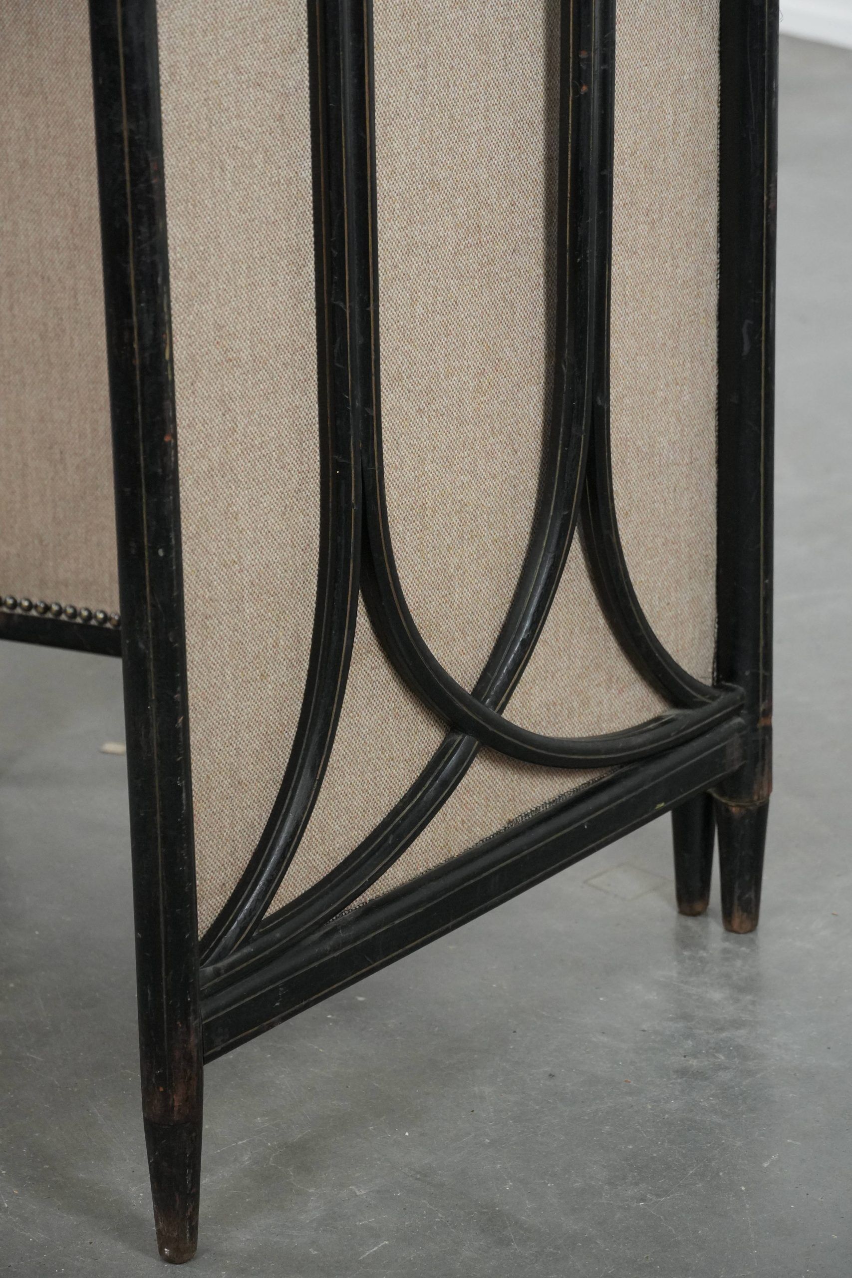 Antique restored bentwood Art Nouveau room divider from the 19th century