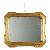 Miroir cabaret ancien en bois doré, Italie, XIXe siècle