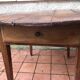 Table à manger ronde rustique