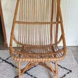 Rattan armchair