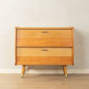Cabinet à chaussures style mid-century, années 1950