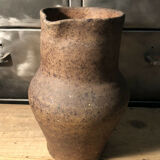 Pottery pitcher Lempereur Sars signed