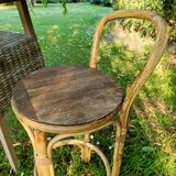 Bamboo bar stool