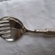 5 silver-plated metal service cutlery by the sculptor Miguel Berrocal
