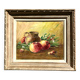 Tableau nature morte et pommes