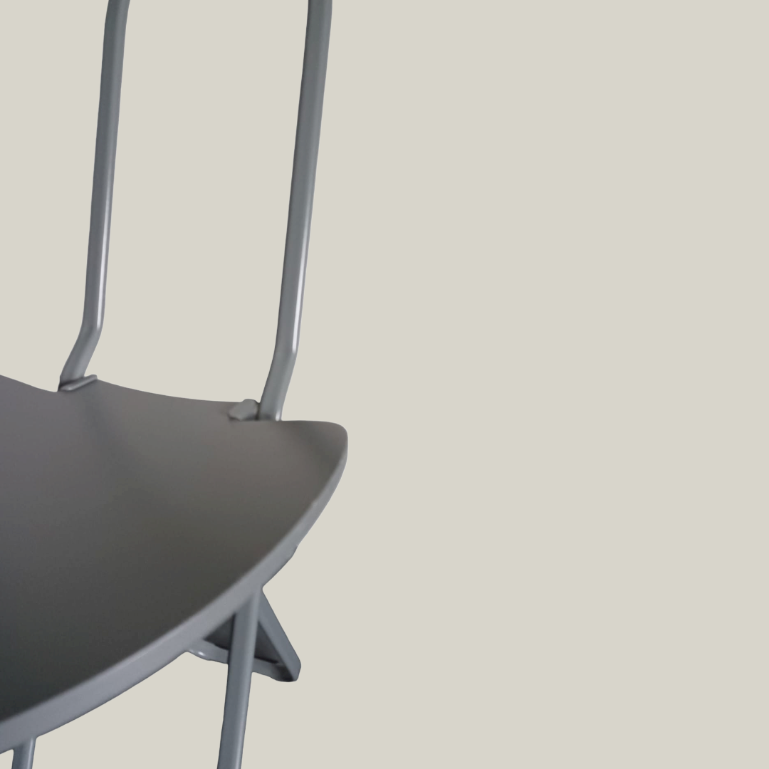 Gastone Rinaldi for Thema Italy 6 folding chairs 1 table ‘Dafne’ 1979