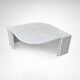 Carrara marble teardrop coffee table Germany 1980s