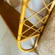 Rattan shelf