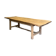 Table de ferme en chêne XXL