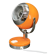 Lampe de table Goffredo Reggiani Orange Eyeball Space Age, Italie, années 1970