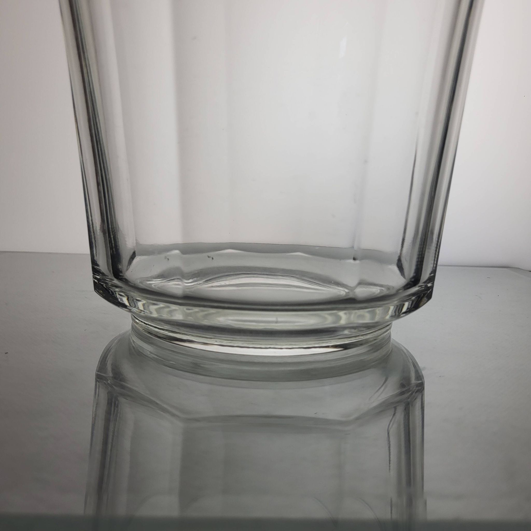 Glass champagne bucket