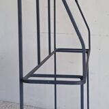 Large modernist wrought iron cloakroom from the 1950s.