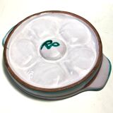 Robert picault snail dish ceramic design 1950 vallauris