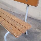 Kindergarten bench for children manufactured 1950