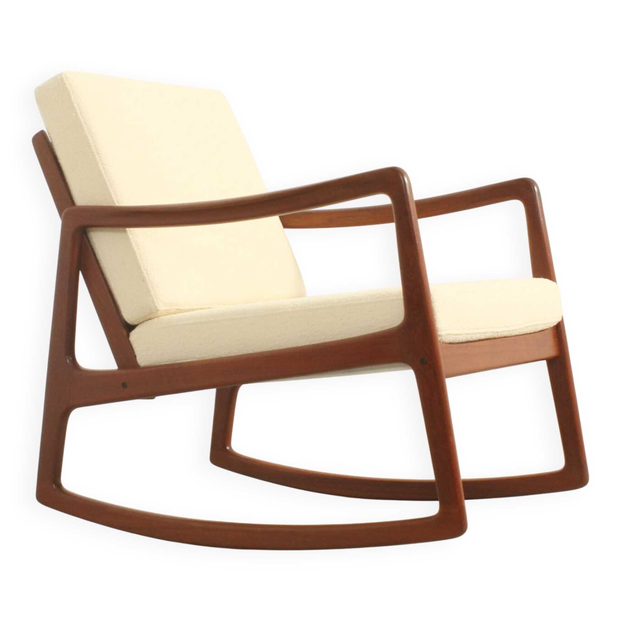 Rocking chair model 120 by Ole Wanscher for France & Son, Denmark, 1951