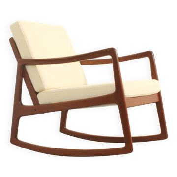 Rocking chair model 120 by Ole Wanscher for France & Son, Denmark, 1951
