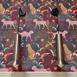 Pair of modular wall lights, 1960s design.