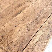 Brutalist farmhouse table in solid oak from the 1950s.
