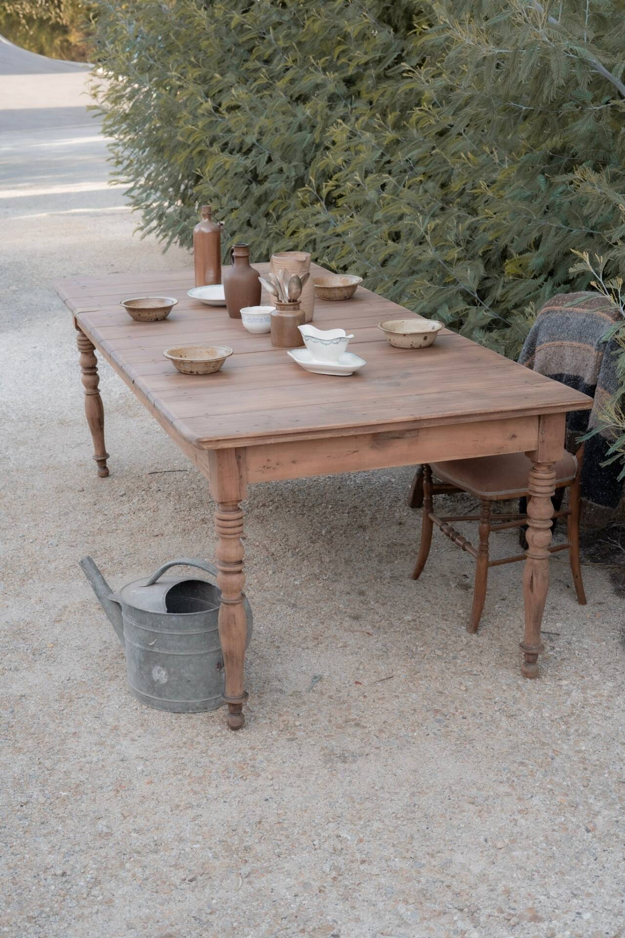 Renovated old farmhouse table