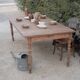 Renovated old farmhouse table