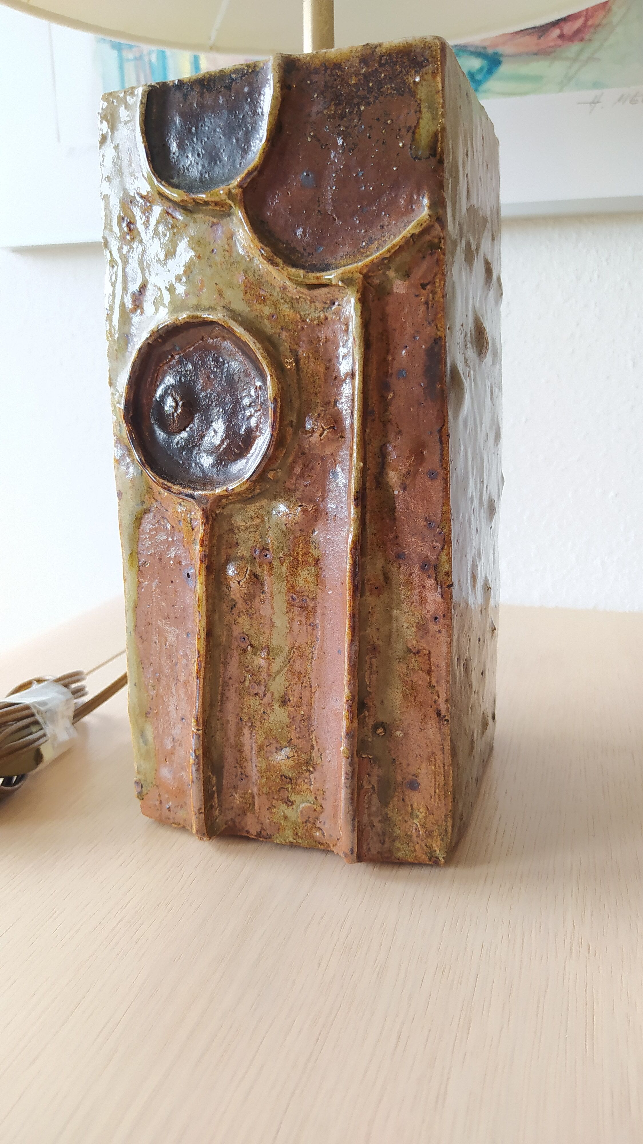 Ceramist lamp foot