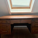 Oak english desk vintage teacher desk abbes