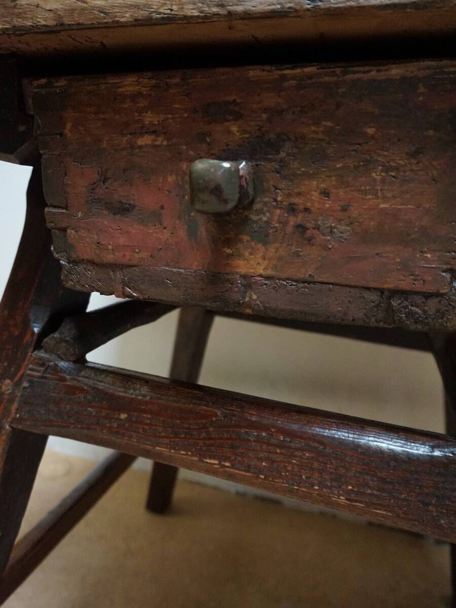 Small size Antique Bankers/ Rent or Merchant Table, late 18th C.