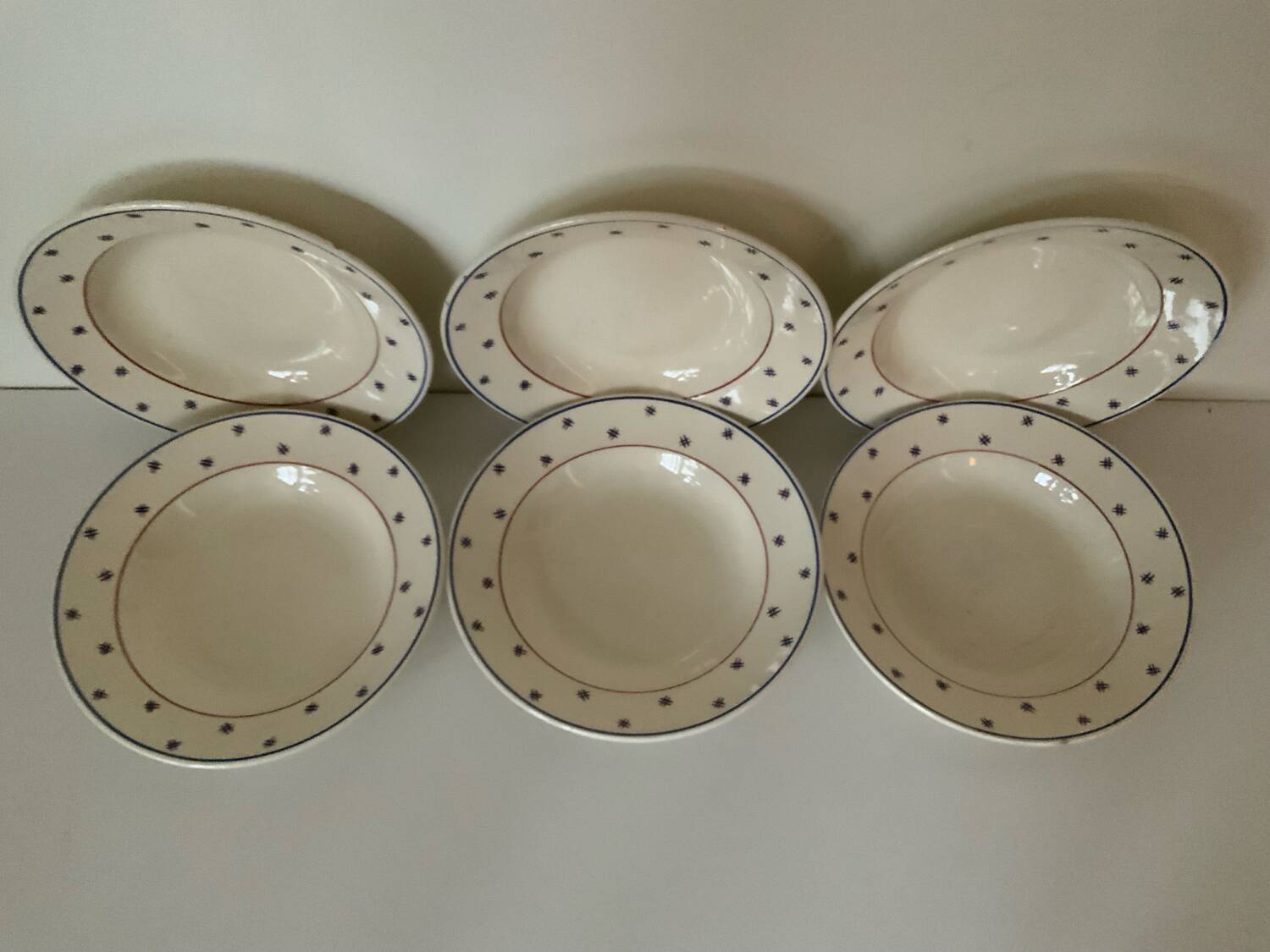 Iron earth soup plates