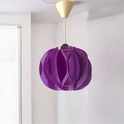 Purple Mid Century Modern lamp from 1970s