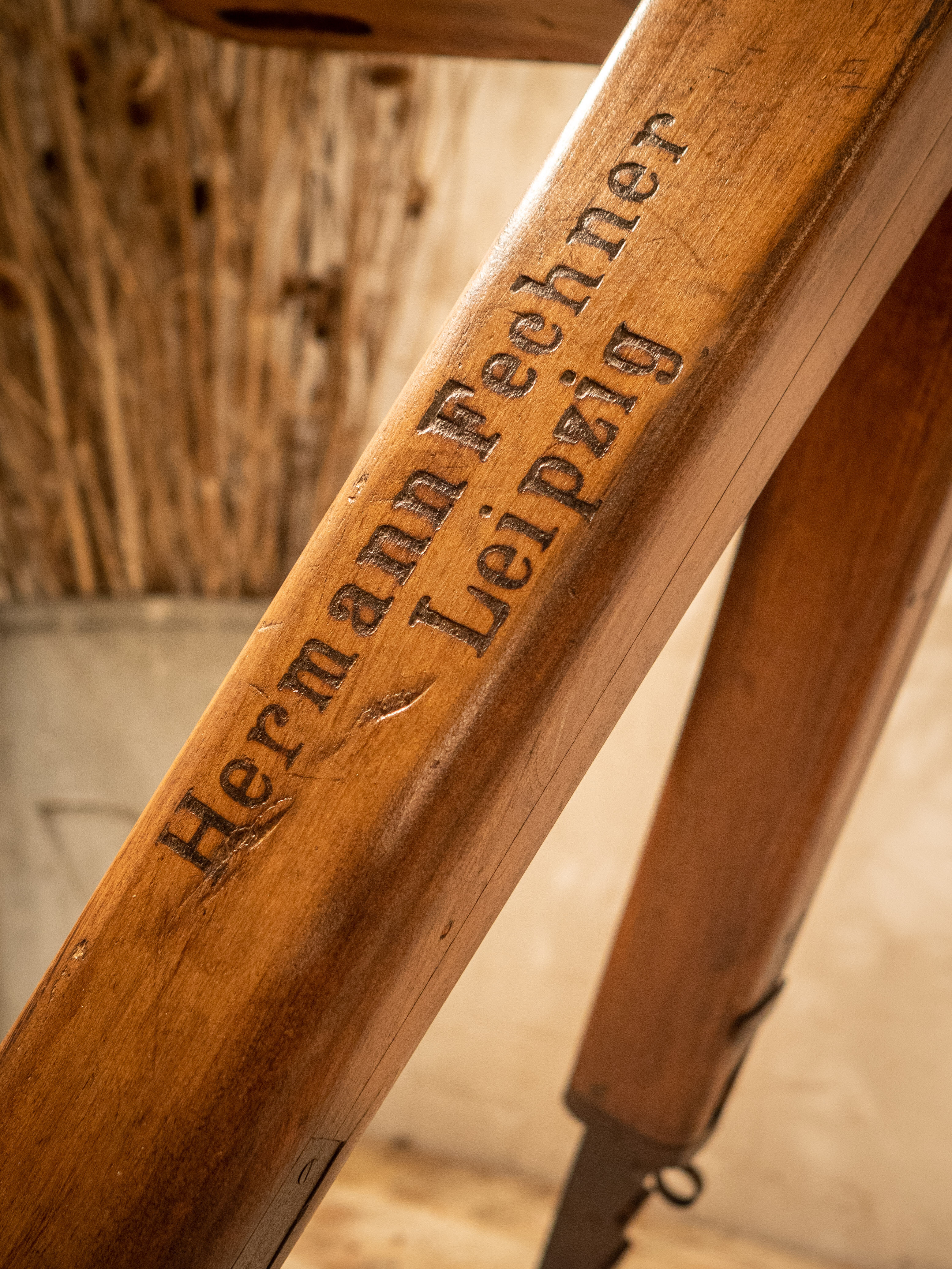 Vintage gym horse wood