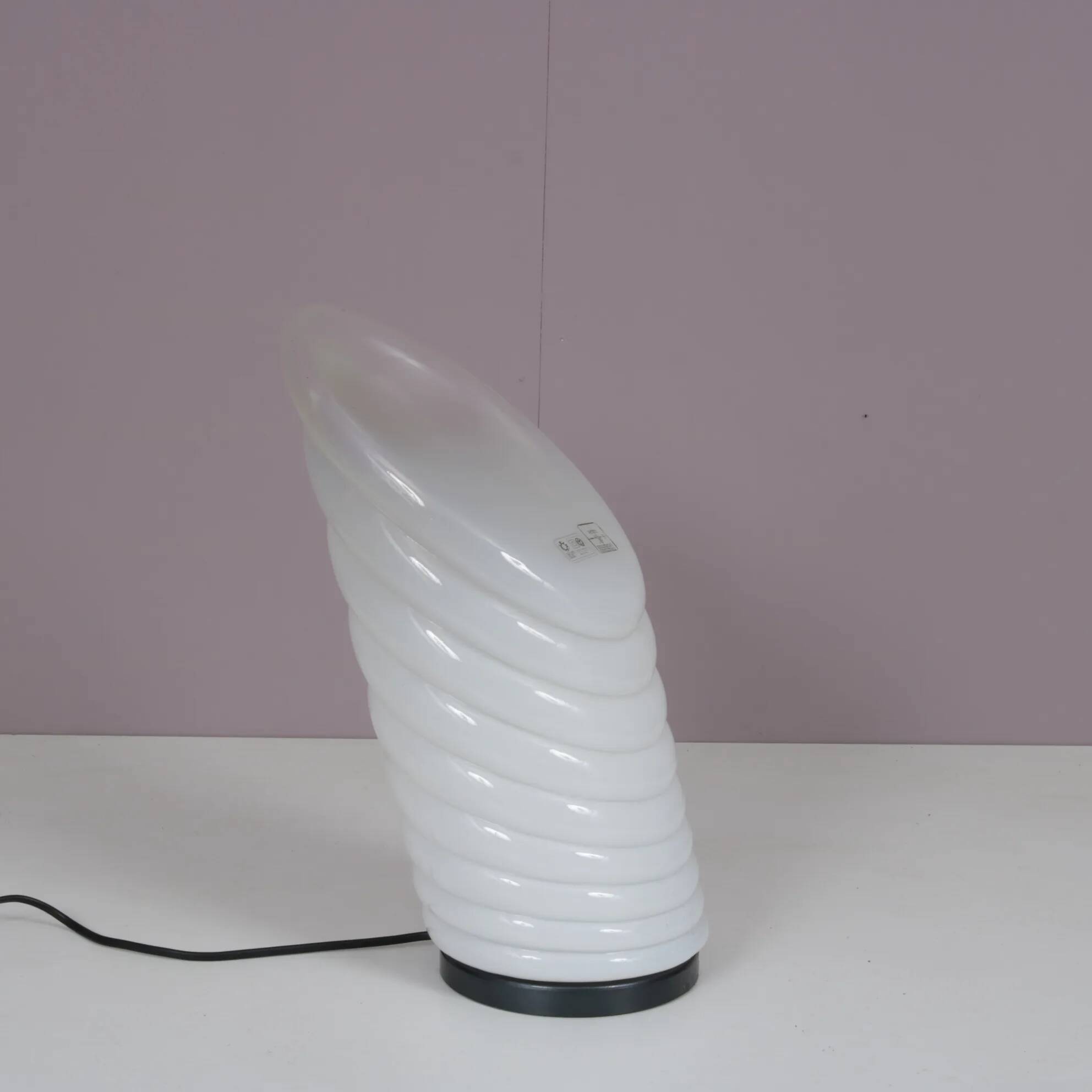 1980s “Coba” table lamp by R. Pamio & R. Toso for Leucos, Italy