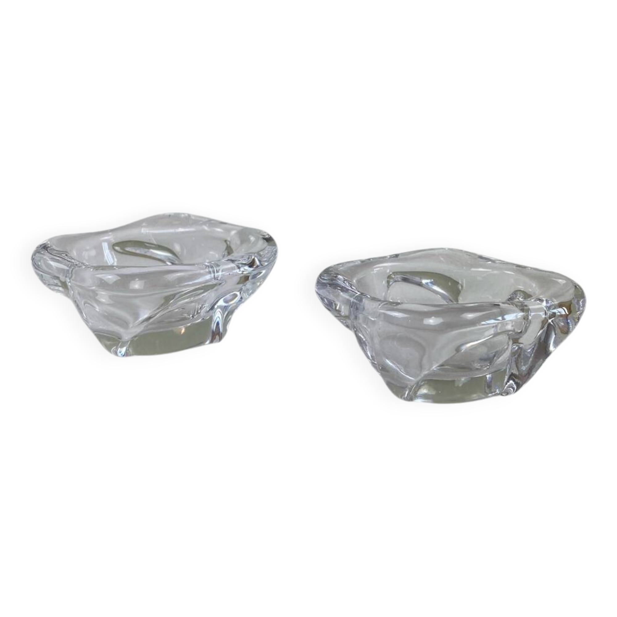 Bayel crystal salt cellars
