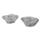 Bayel crystal salt cellars