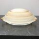 Plafonnier applique applied moulded glass - vintage metal support