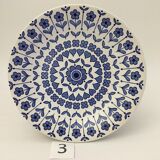 Set of 6 dessert plates of the English pottery "Barratts de Staffordshire" model "Nottingh"