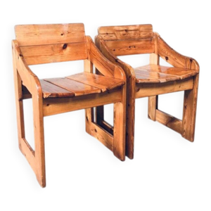set of Scandinavian Pine