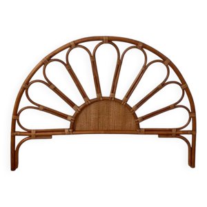 Tête de lit en rotin