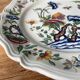 Decorative plate Rouen Sarreguemines France