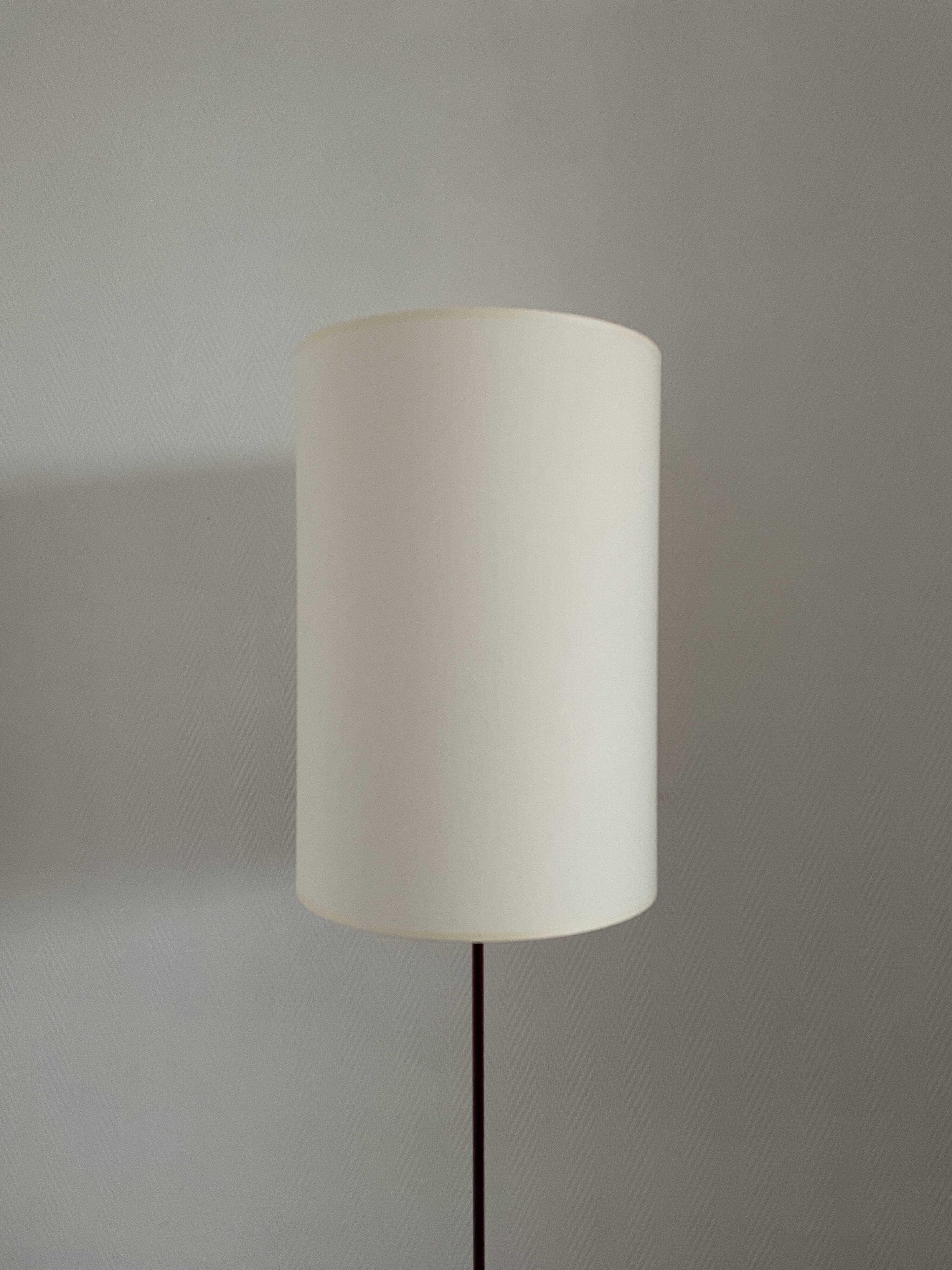 Lampshade with ecru fabric Scandinavian style H37 D25