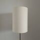 Lampshade with ecru fabric Scandinavian style H37 D25