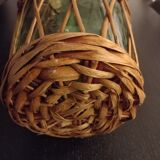 Vintage glass demijohn