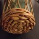 Vintage glass demijohn